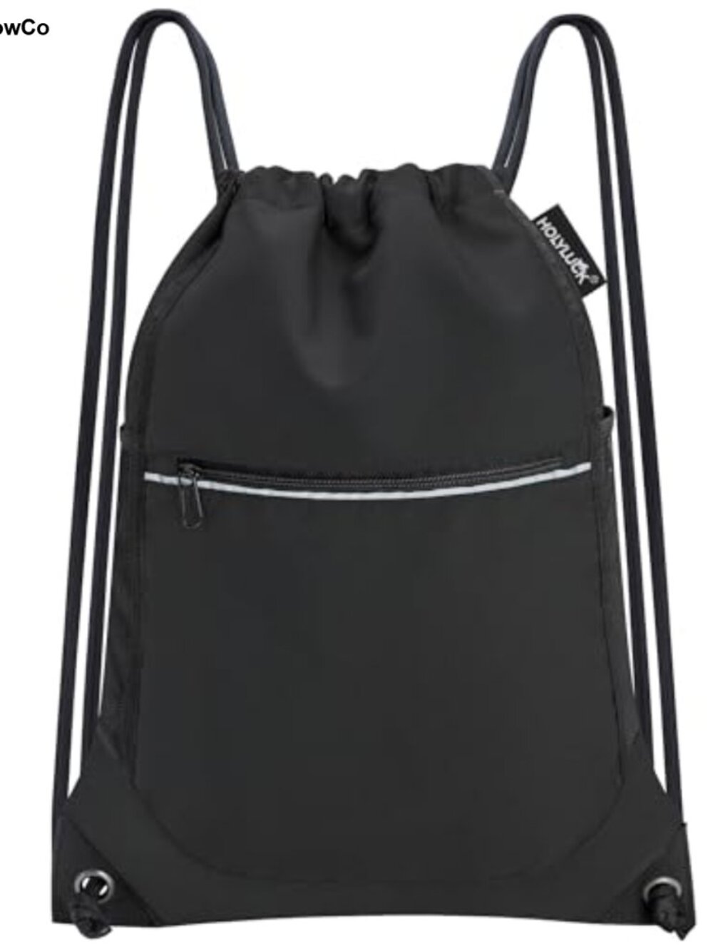 Drawstring Backpack Gym Bag Mesh Pockets String Bag Men Women Sports Travel